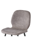 Chaise haute cuisine grise BARDOT