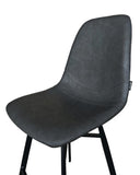 Chaise haute cuisine noire JOY