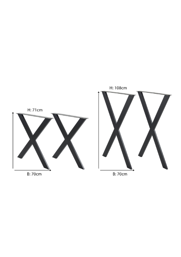 Pied design X Table - H71