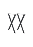 Pied design X Table Haute - H108