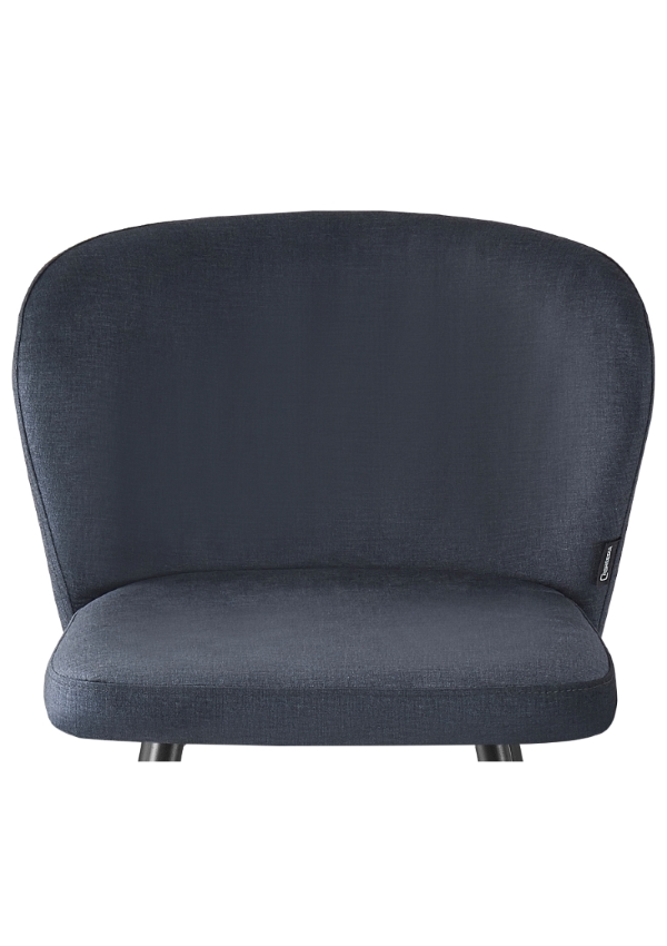 Chaise haute cuisine noire ROMY