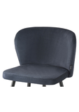 Chaise haute cuisine noire ROMY