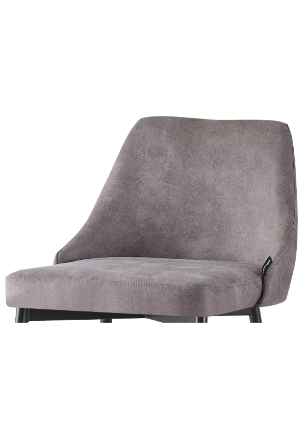 Chaise haute cuisine grise SINATRA