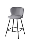 Chaise haute cuisine grise ROMY