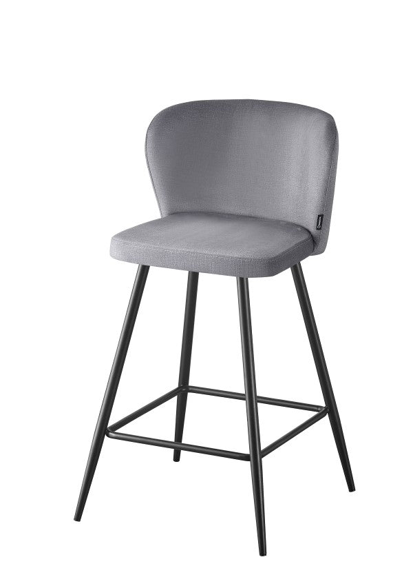 Chaise haute cuisine grise ROMY