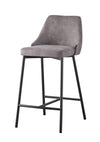 Chaise haute cuisine grise SINATRA