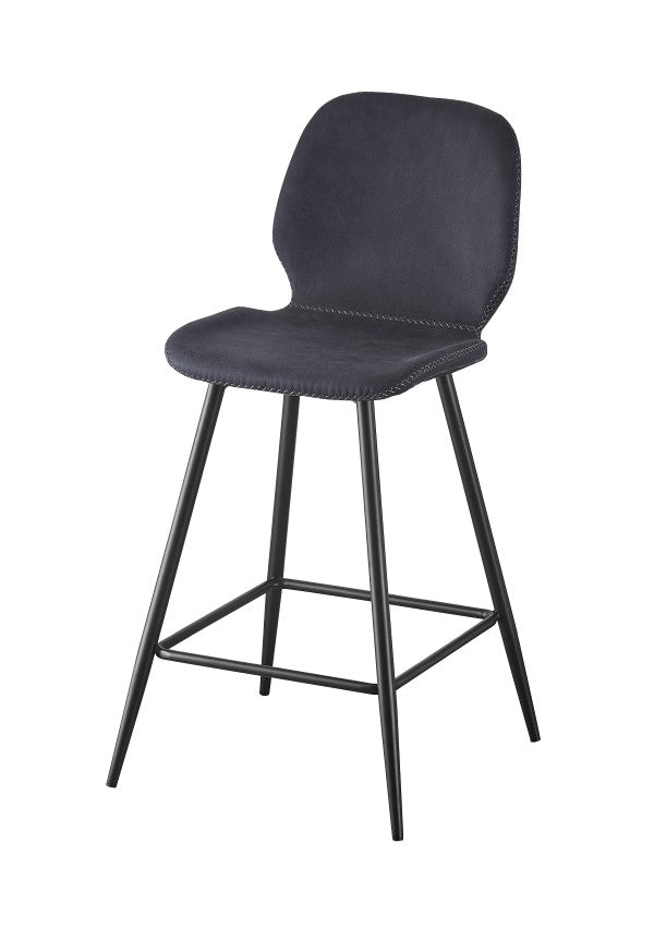 Chaise haute cuisine noire BARDOT