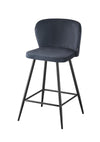 Chaise haute cuisine noire ROMY
