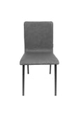 Chaise cuisine grise ANNA