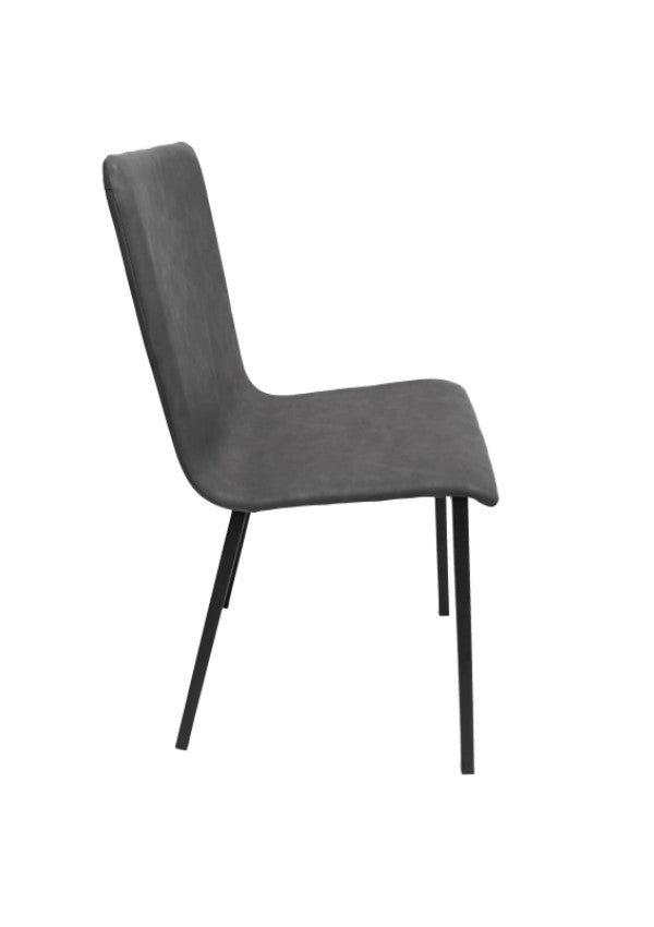 Chaise cuisine grise ANNA